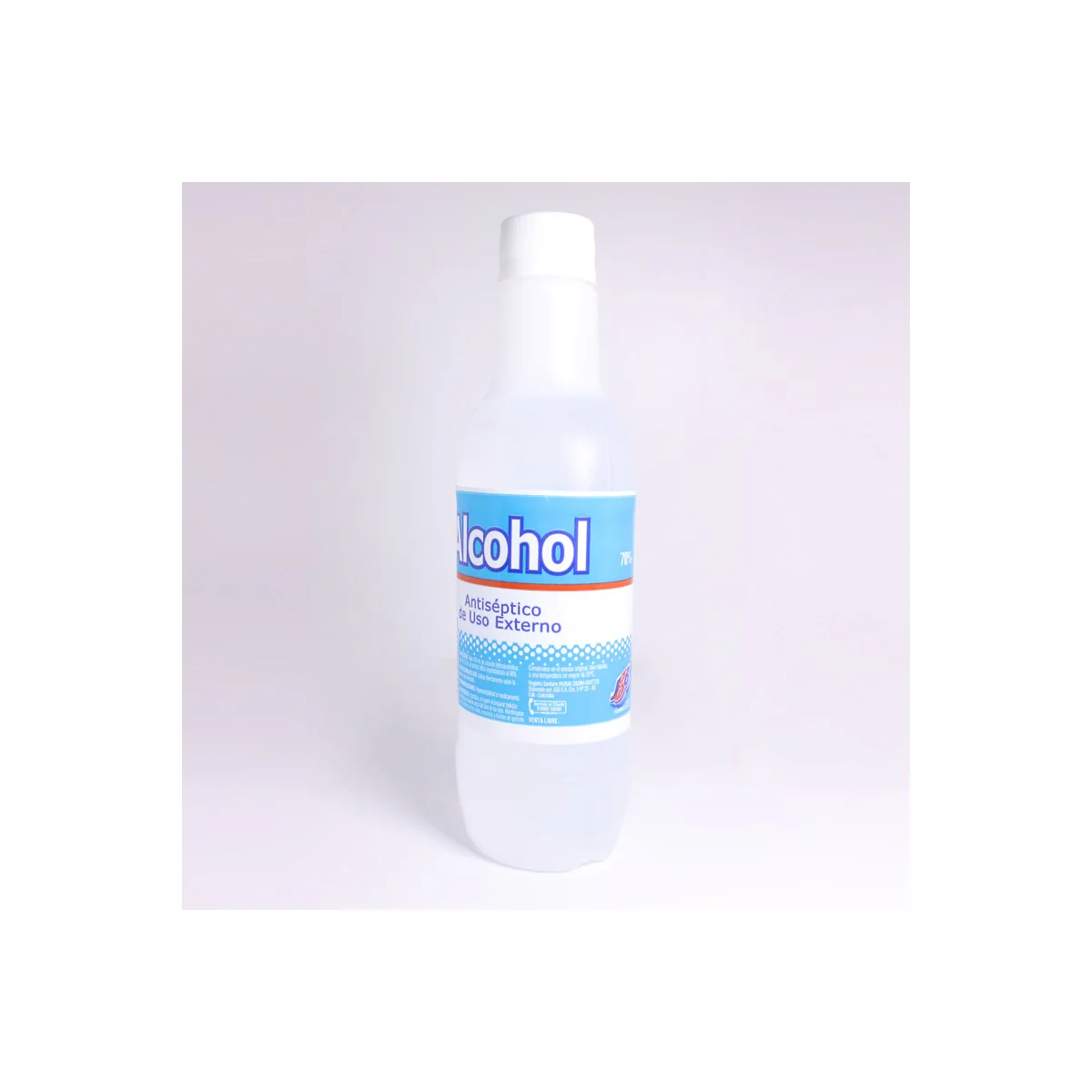 Alcohol 70% Envasado Plástico 350 ml JGB - Desinfectante