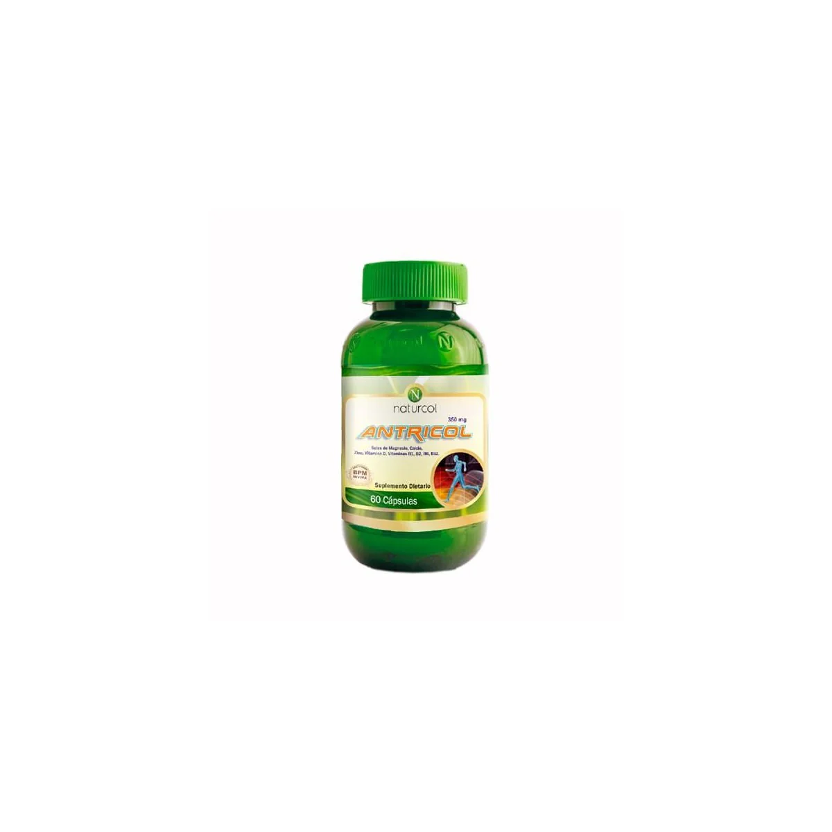 Antricool Cloruro De Magnesio Forte 60 Cápsulas - Naturcol