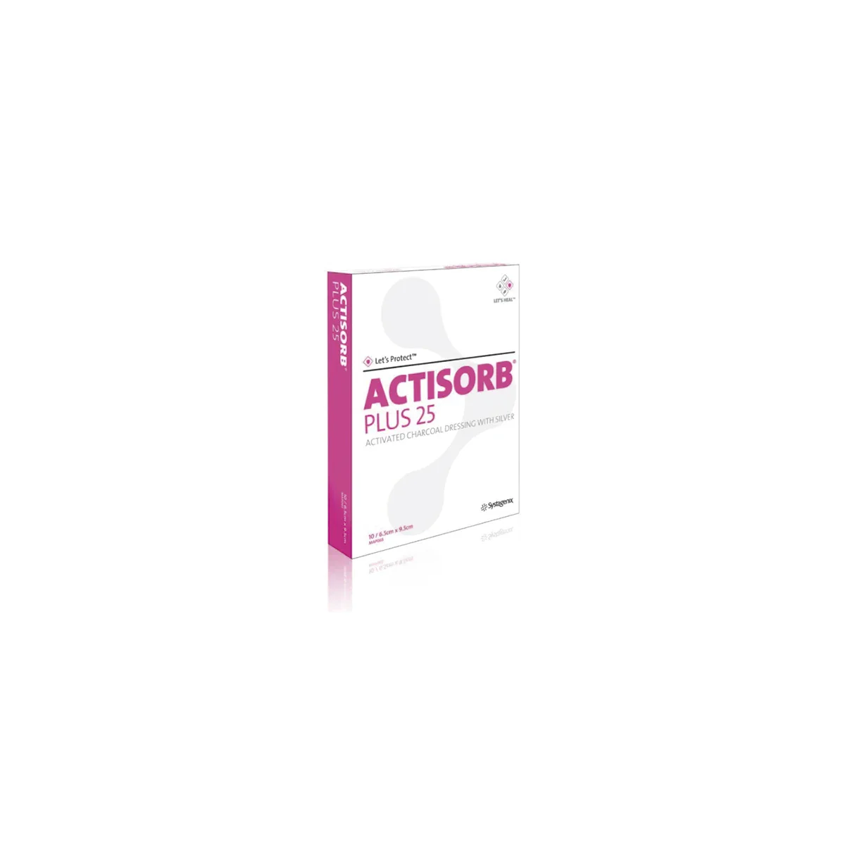 Actisorb Plus 25 - Compresa Antibacteriana 6.5x9.5 cm