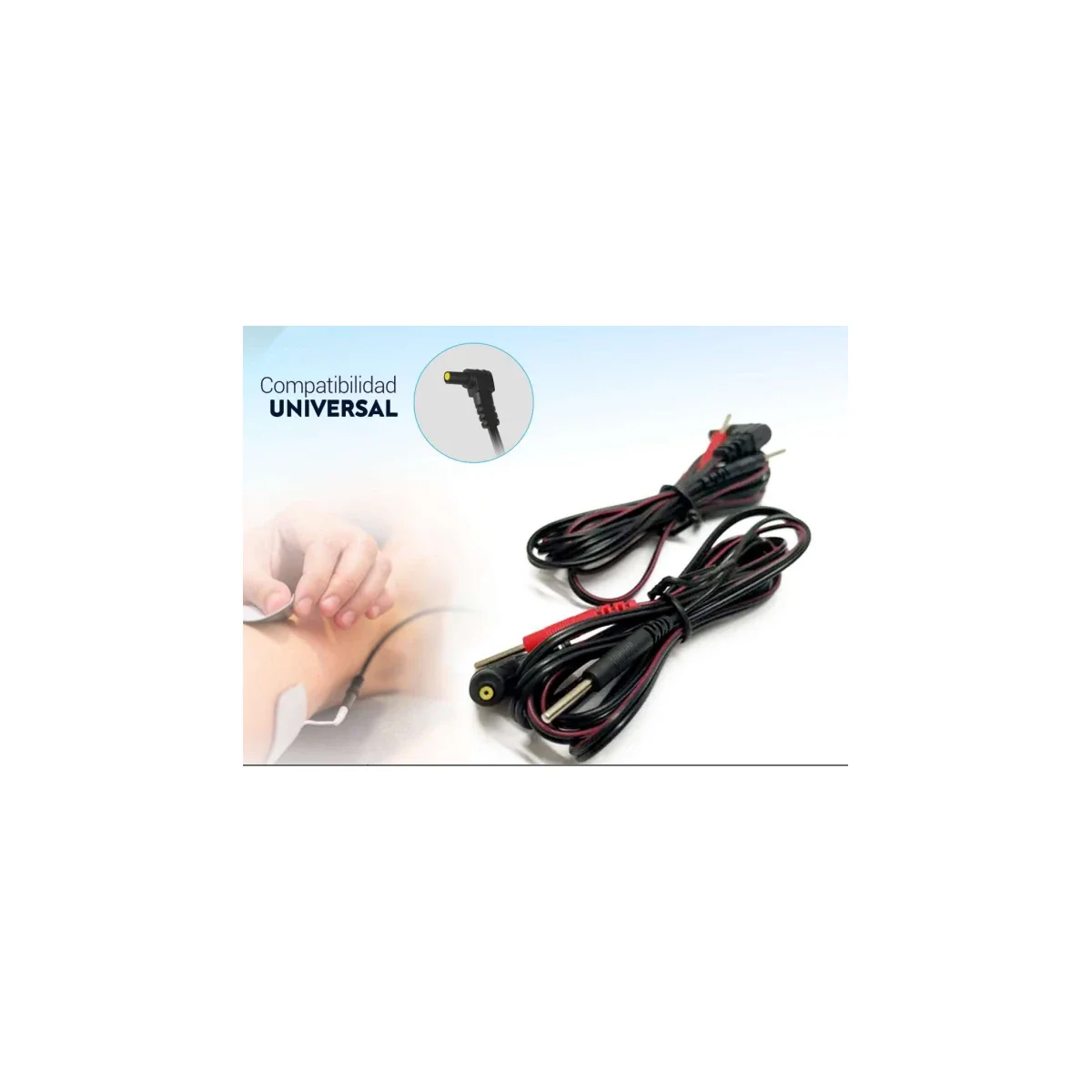 Cables Electrodos Estimulador TENS/EMS RW102 - Lenz Diagnostic