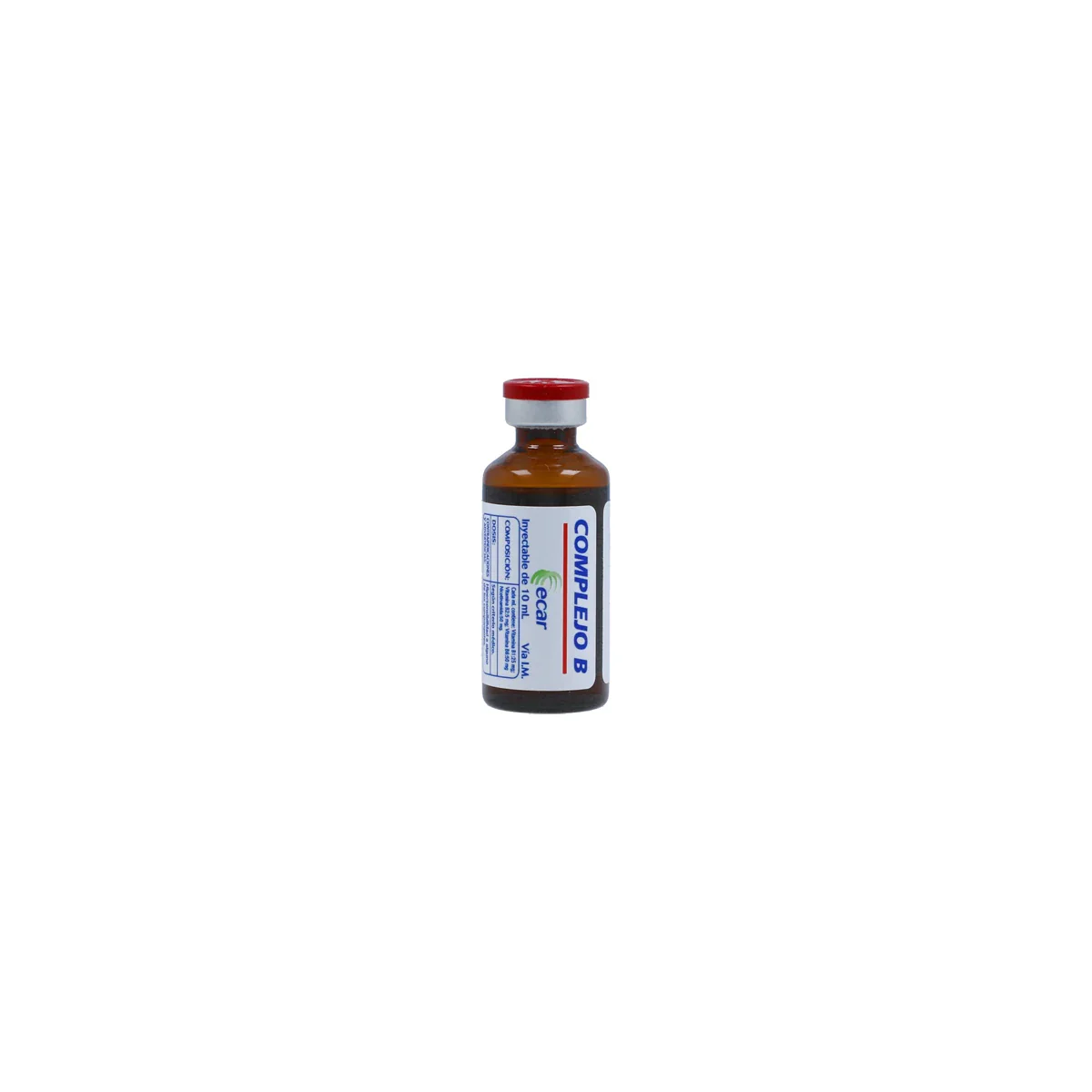 Complejo B Inyectable 10 ml ECAR - Suplemento Energético