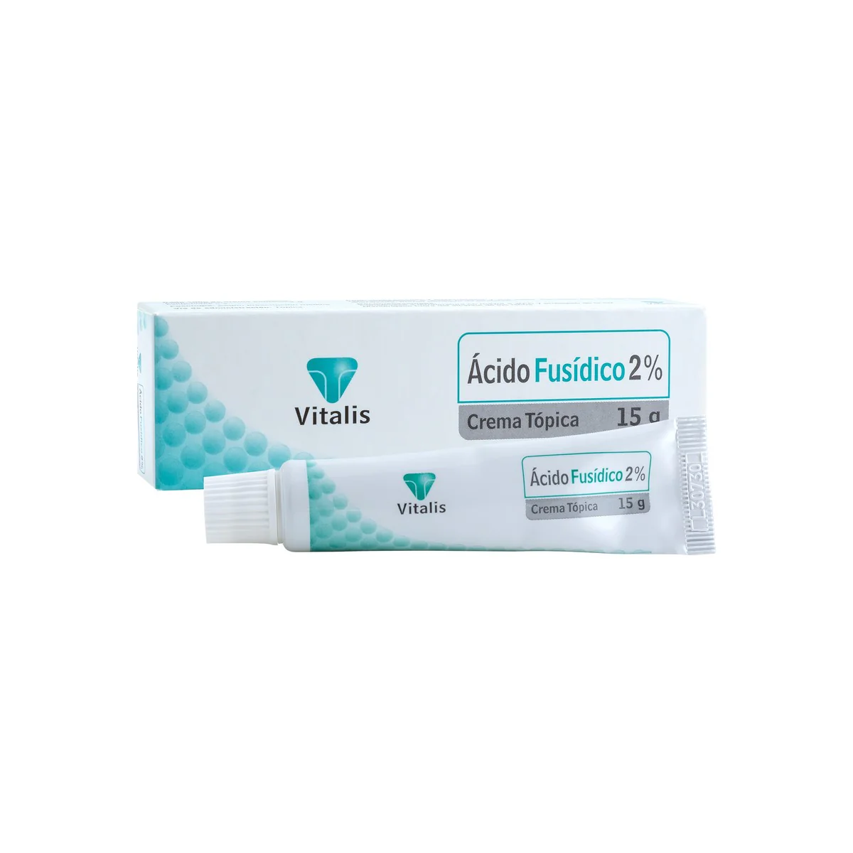 Crema Acido Fusidico 2% Vitalis 15g - Antibacteriana