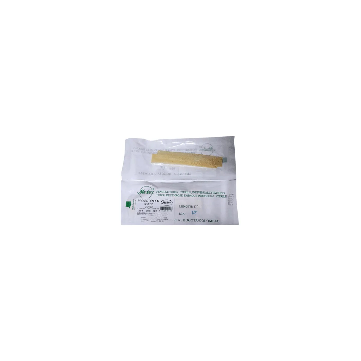 Drenes Pen-Rose 1" x 17" - Unid. MEDITEC