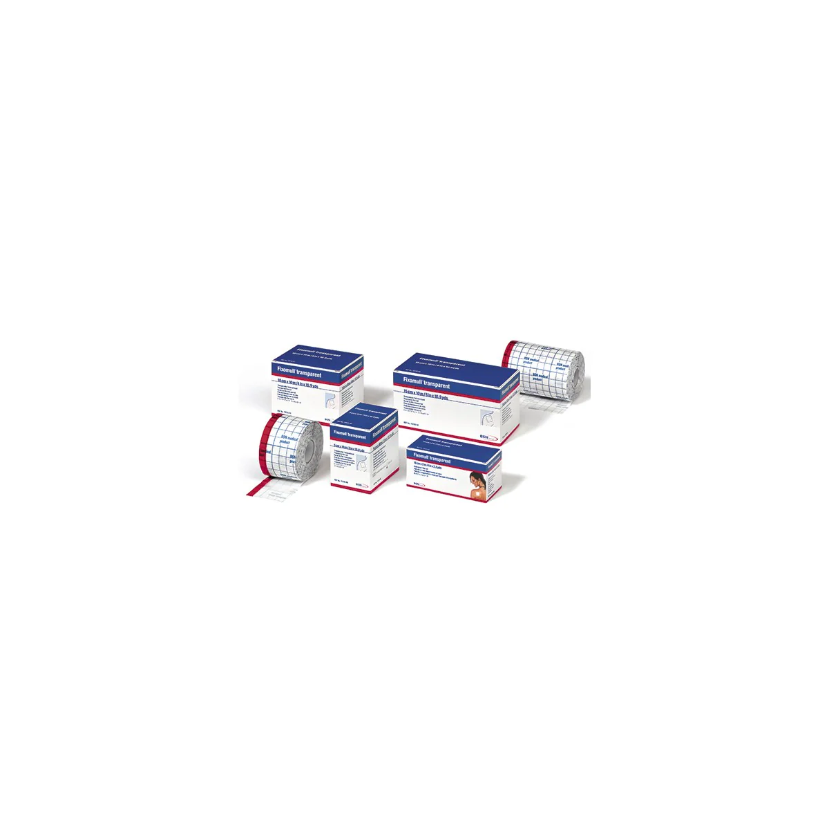 FIXOMULL Transparente 10cm x 2m - Venda Adhesiva 72217-01