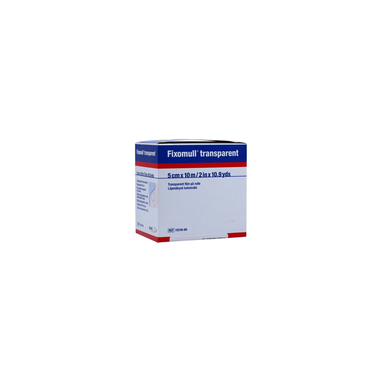 Fixomull Transparente 10m x 5cm - Venda Adhesiva Médica