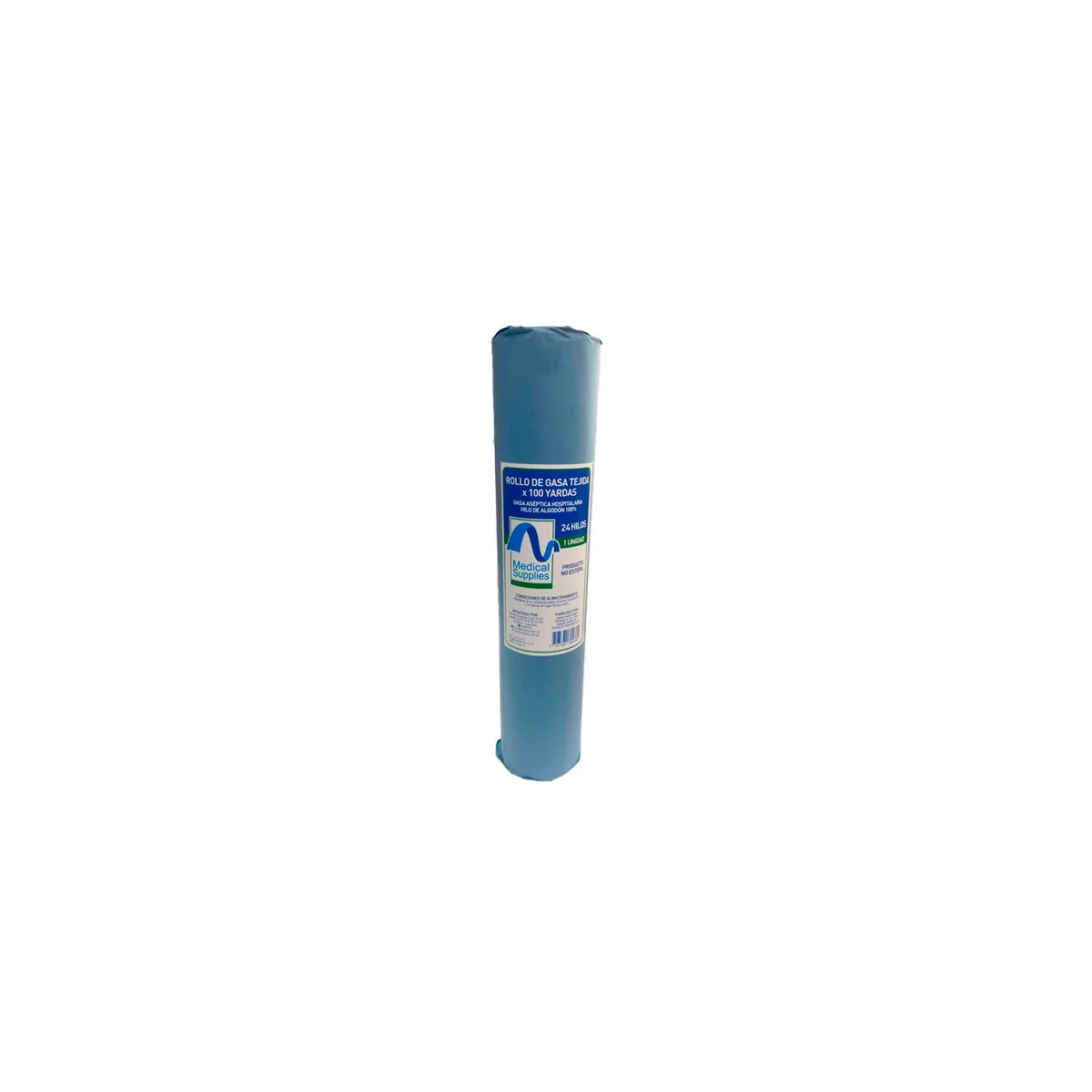 Rollo Gasa Hospitalaria 100 Yards 24 Hilos - Medical Supplies