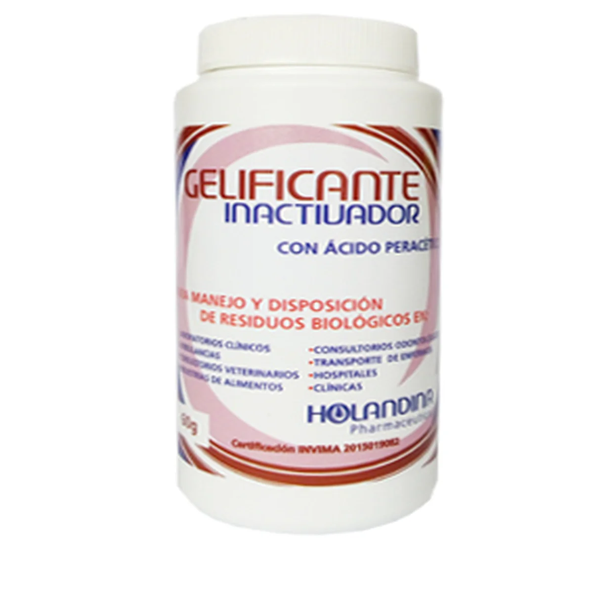 Gelificante Inactivador Absorbente Hidrofílico 60g - Holandina