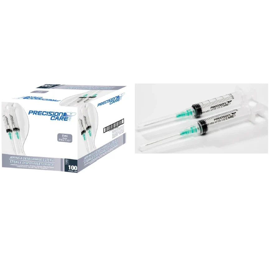 Jeringa de Precisión 3 ml 23G - 1 Pts Rosca