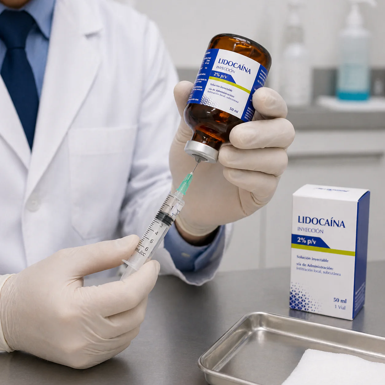 Lidocaína 2% Inyectable 50 ml Vial - Sicmafarma - Image 2