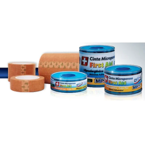 Cinta Médica Microporo 1/2" x 5yds - Alta Adhesión