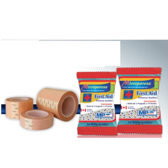 Cinta Médica Microporo Piel 2" x 10 Yds - Adhesividad Alta