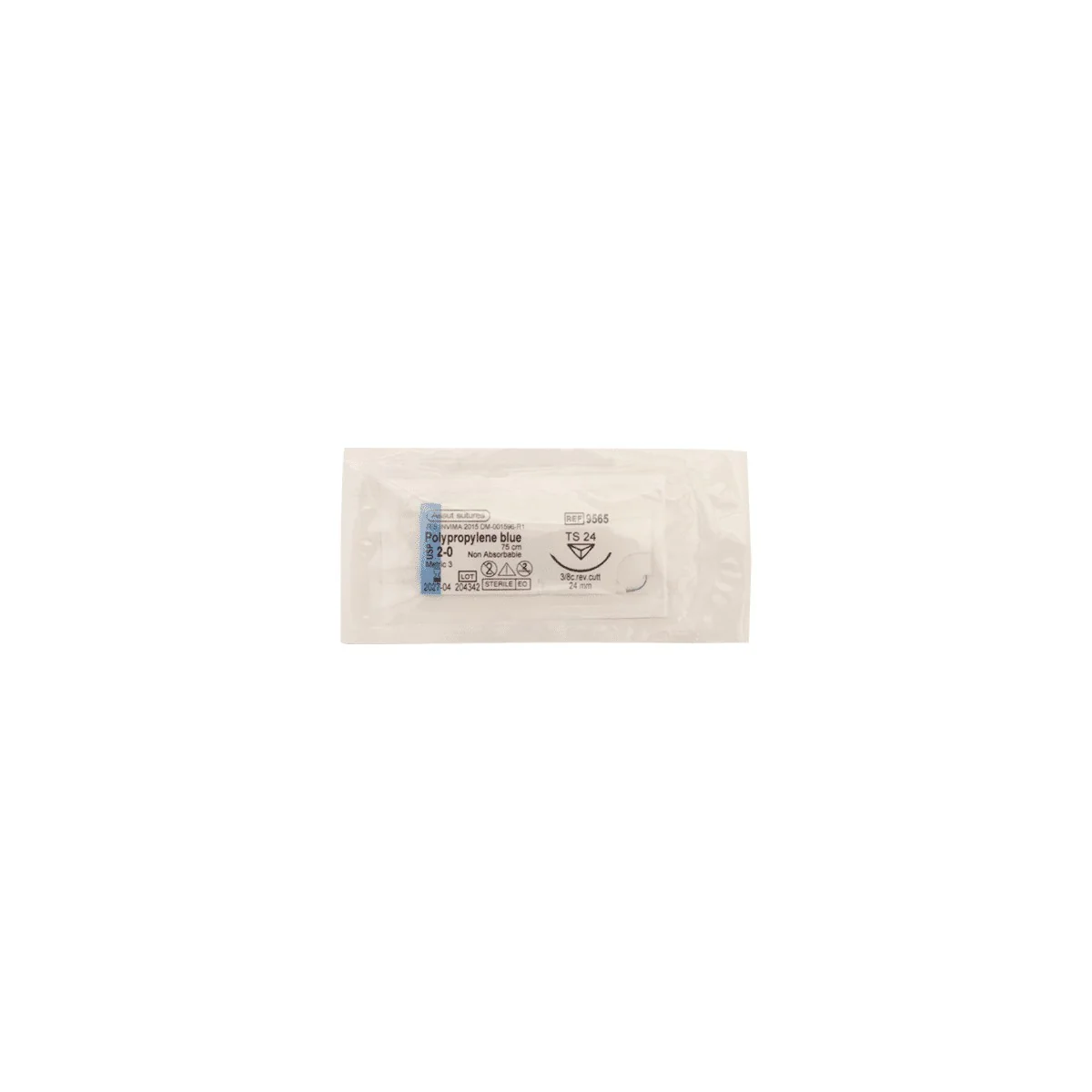 Aguja Cortante Hebra 75cm 24mm Polypropylene Ref. 9565