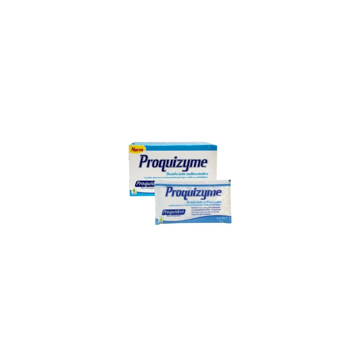 Proquizyme Desinfectante En Polvo 12 Sachets 20gr - Proquident