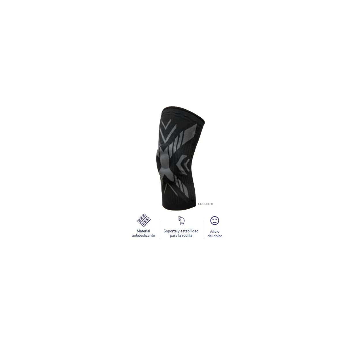 Rodillera Deportiva GMD Talla L - Soporte y Comodidad