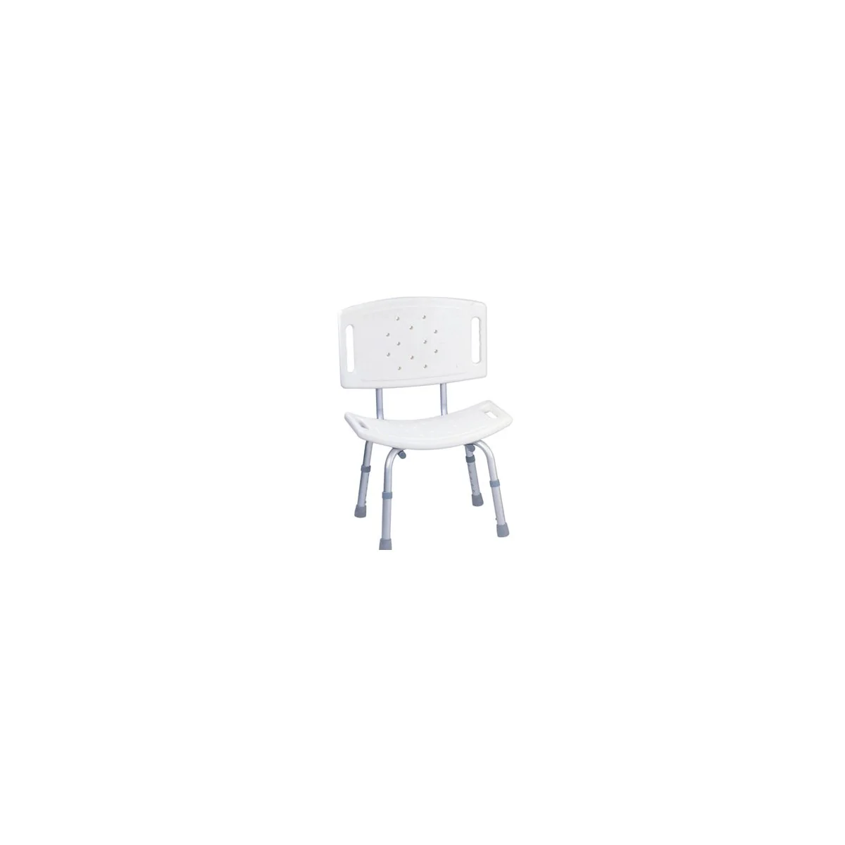 Silla De Ducha Aluminio Con Espaldar Ref FS798L - MCO