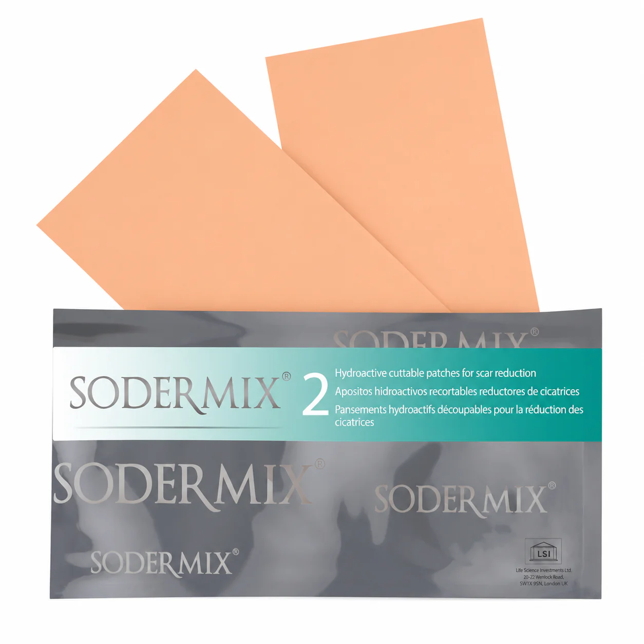 Sodermix Parche Superóxido Dismutasa 20x10 cm x2 Euroetika
