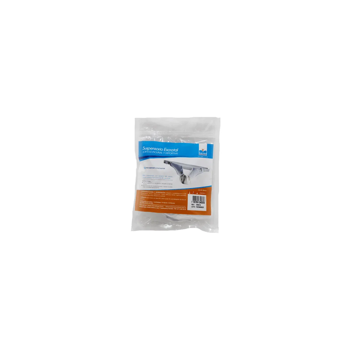 Suspensorio Escrotal KM015 - Soporte Confortable M