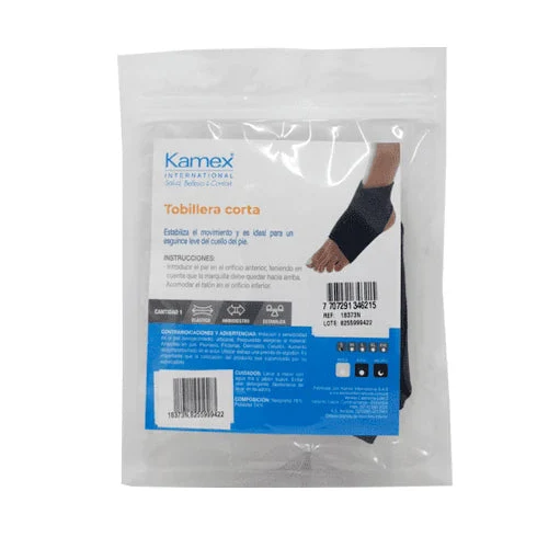 Tobillera Corta Kamex S 18373N - Soporte y Comodidad