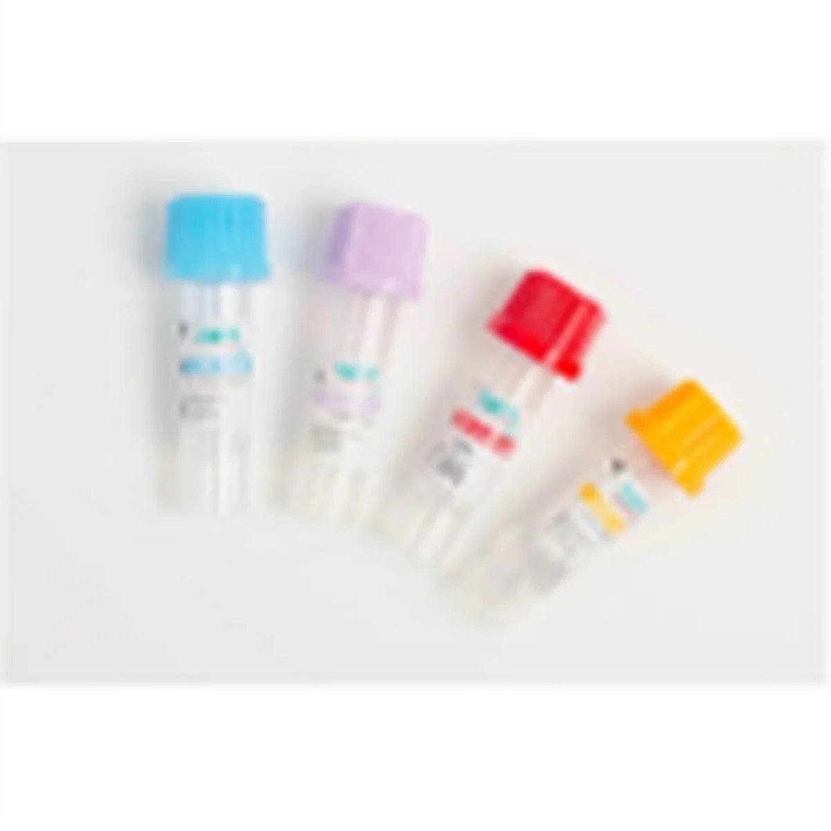Tubo Mini Recolección Sangre 0.5ml Tapa Lila H&M Test - 100 Und