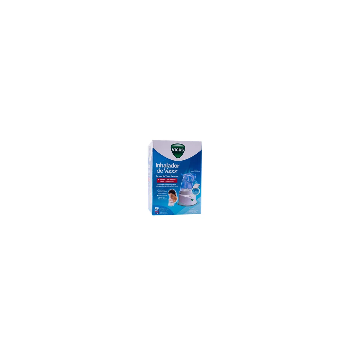 Vaporizador Facial Vick Inhalador Eléctrico Ref. 20451065
