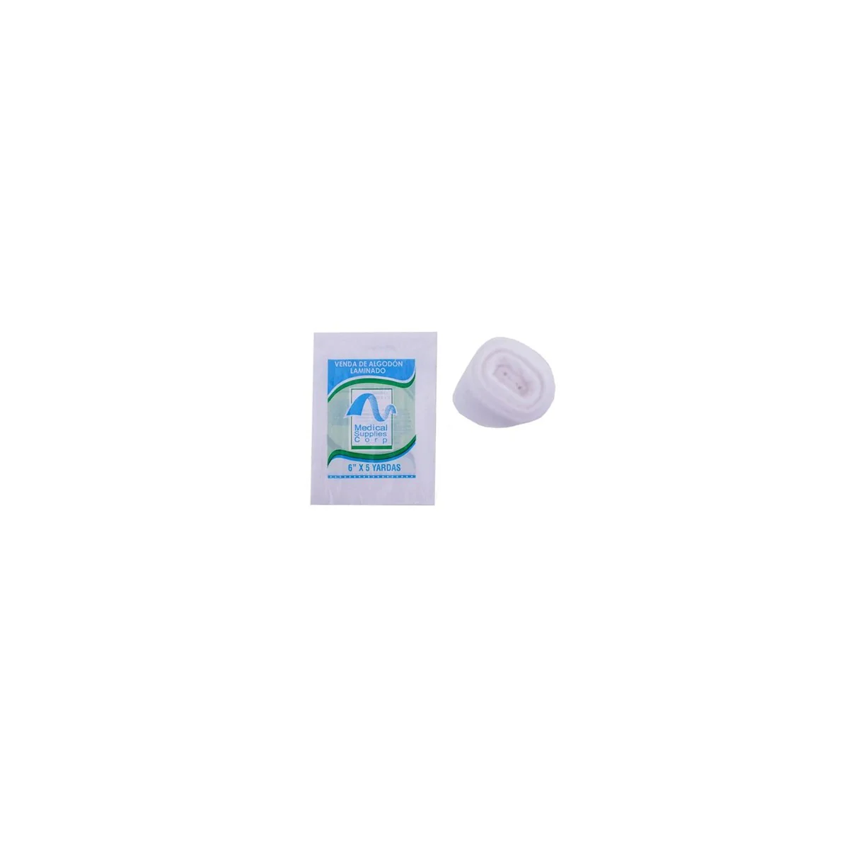 Venda De Algodón Laminado Estéril 6X5 Yd - Medical Supplies