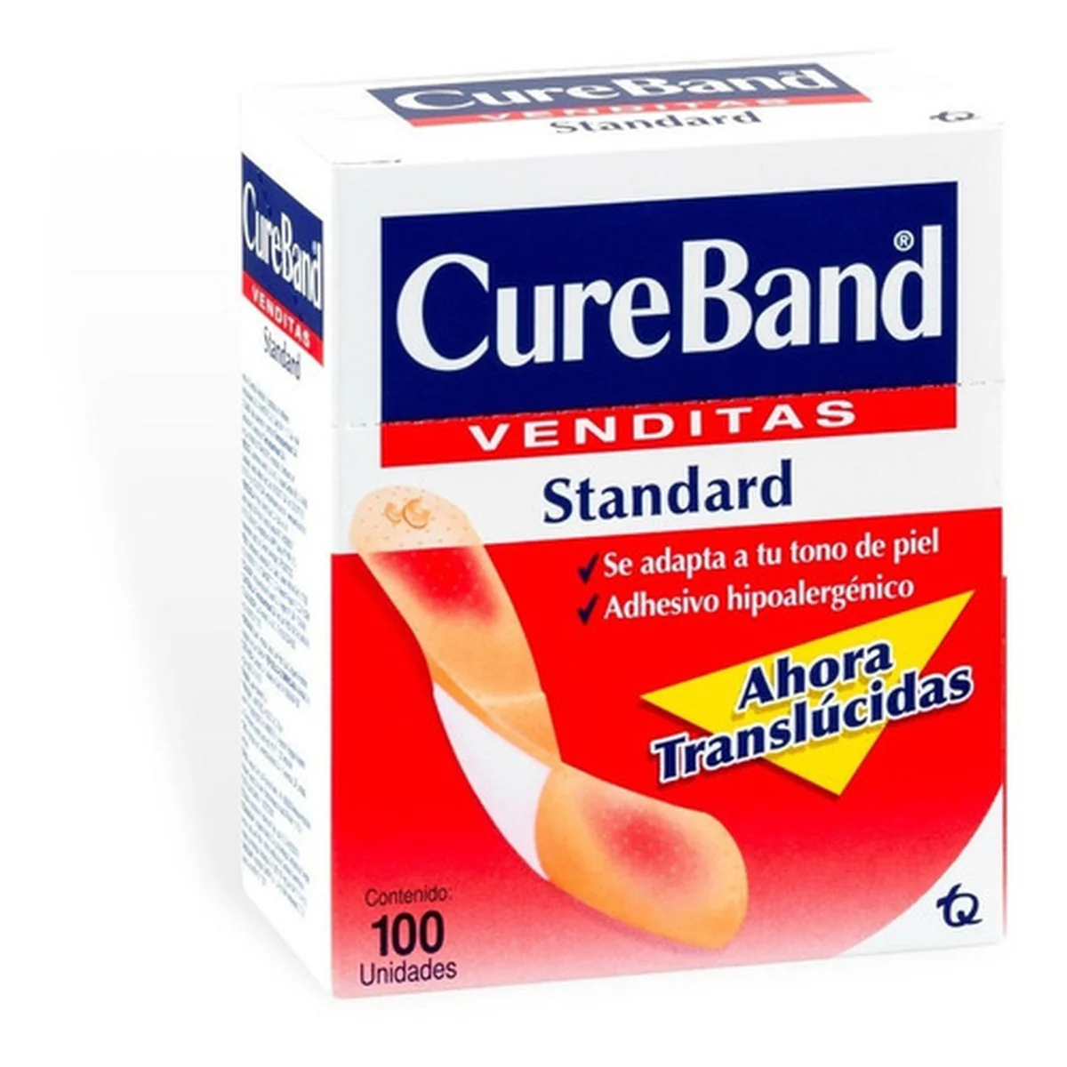 Venditas Estandar Cure Band - Caja 100 Unidades